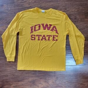 Iowa State Cyclones Long Sleeved Unisex Shirt Size Large